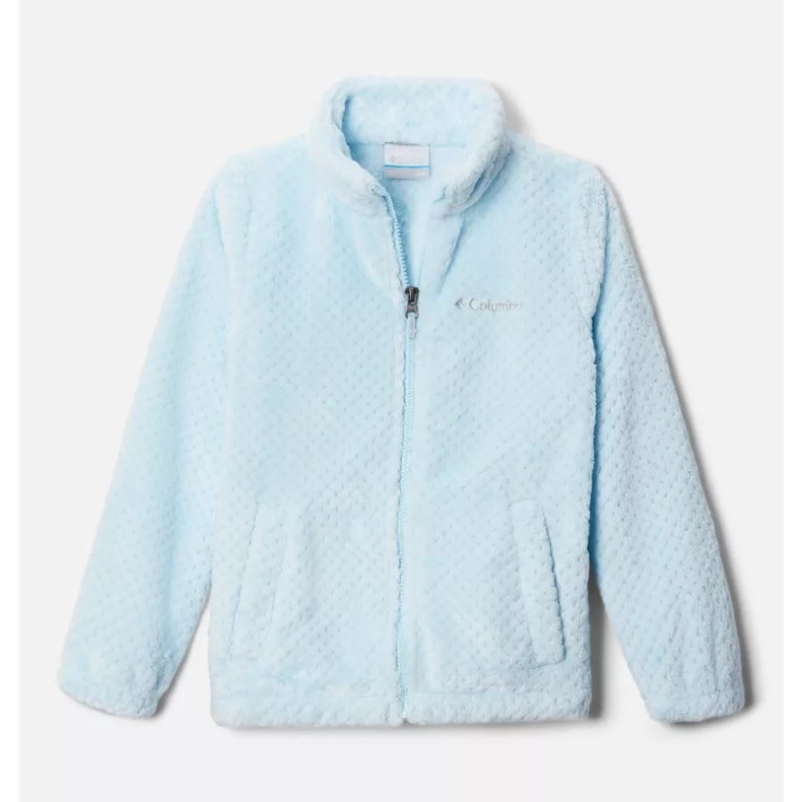 Girls' Fire Side Sherpa Jacket Spring Blue Columbia Sale