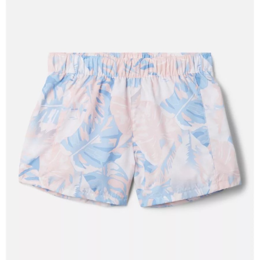Girls' PFG Super Tamiami Pull-On Shorts Satin Pink Philo Palms Columbia Sale