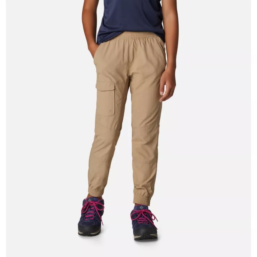 Girls' Silver Ridge Pull-On Banded Pant Columbia Sale British Tan