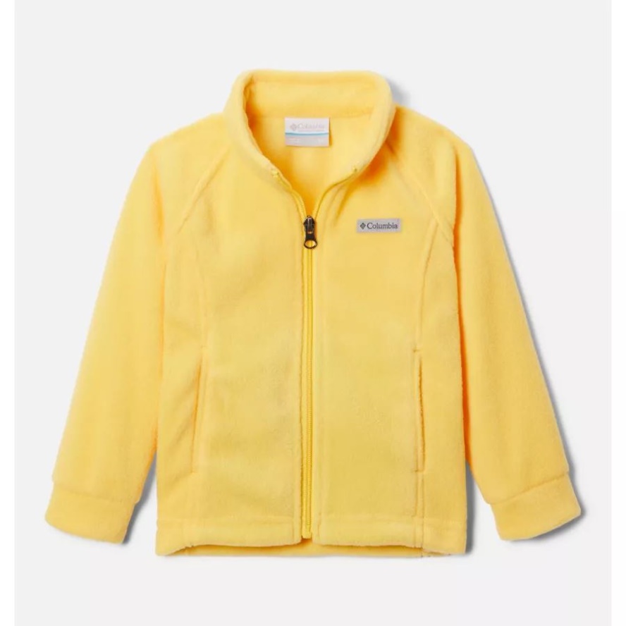 Girls' Toddler Benton Springs Fleece Jacket Columbia Sale Sun Glow