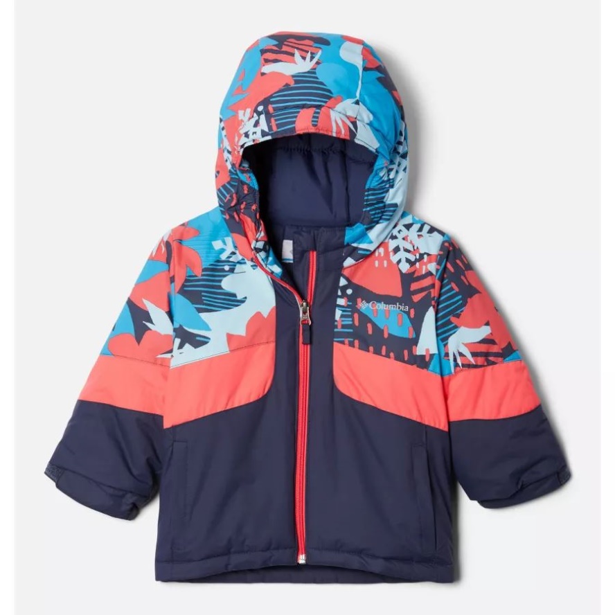 Girls' Toddler Horizon Ride II Jacket Nocturnal/Nocturnal Scraptanical Columbia Sale