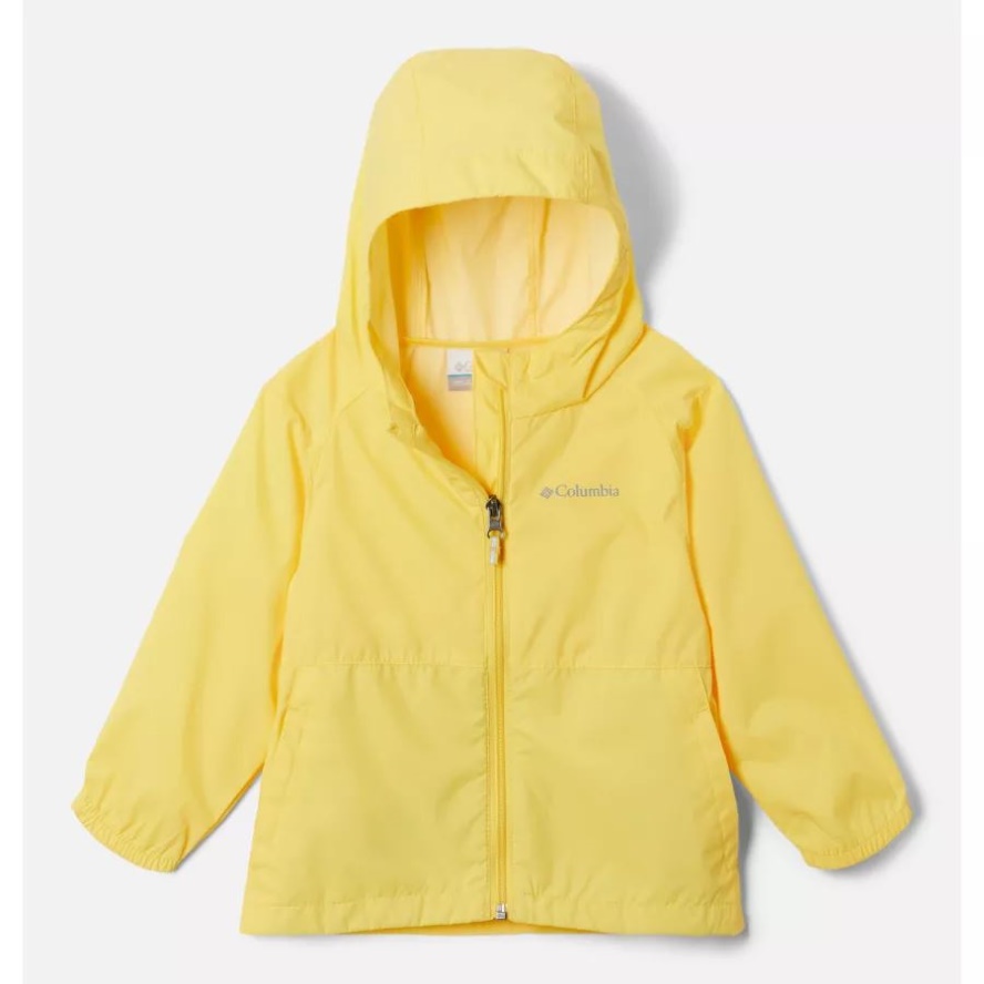 Girls' Toddler Switchback II Rain Jacket Columbia Sale Sun Glow