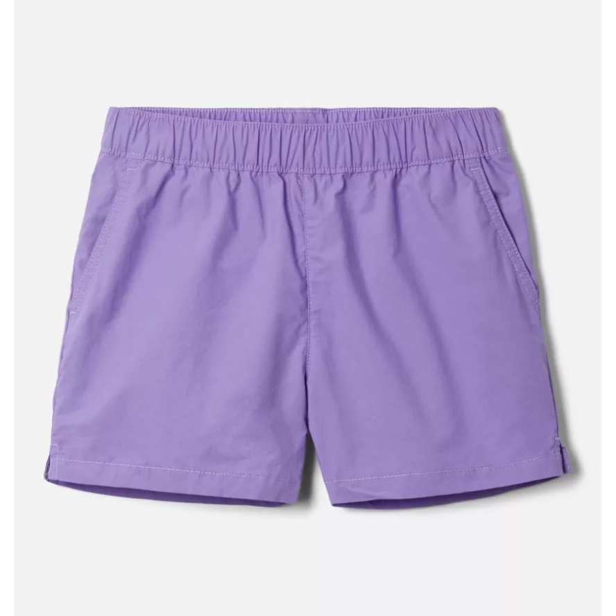 Girls' Washed Out Shorts Paisley Purple Columbia Sale