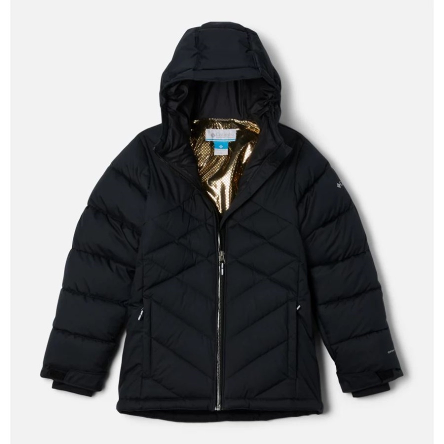 Girls' Winter Powder II Quilted Jacket Columbia Sale Black