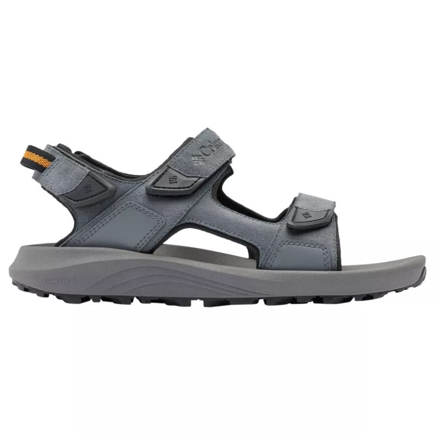 Graphite/Black Columbia Sale Men's Trailstorm Hiker 3 Strap Sandal