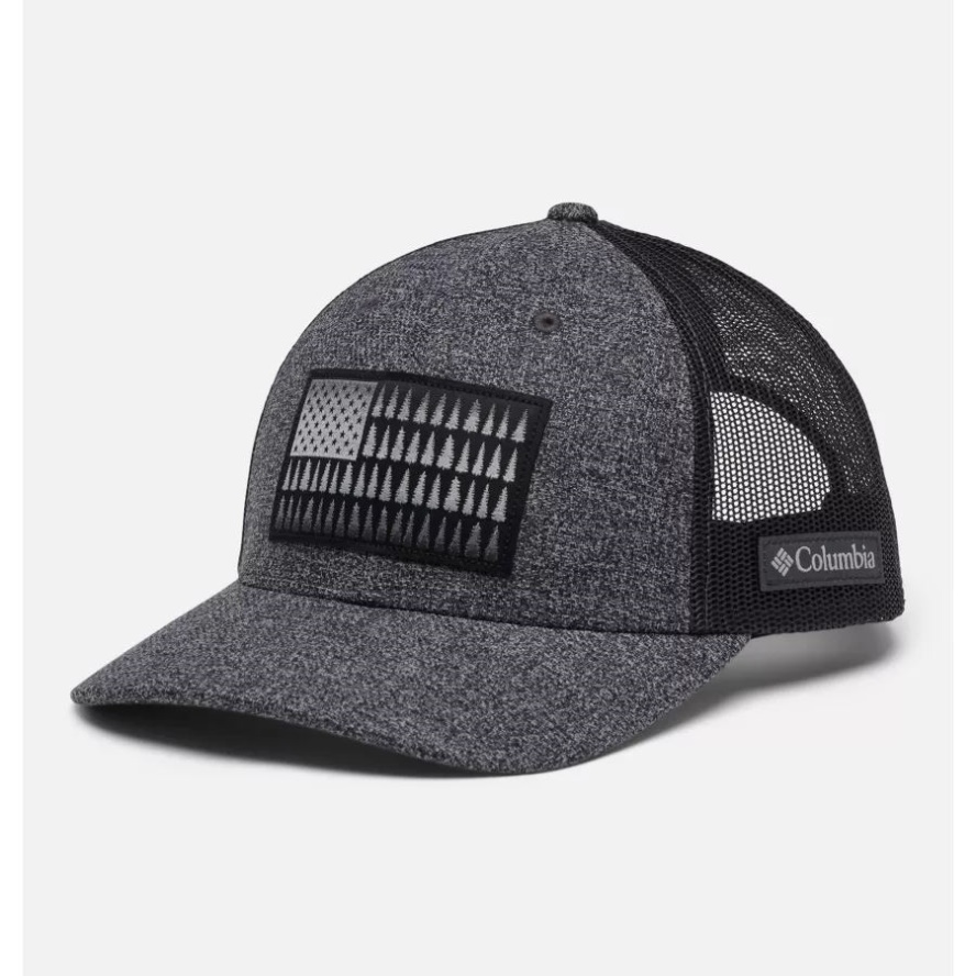 Grill Heather Columbia Sale Tree Flag Mesh Snapback Low Crown Columbia Sale