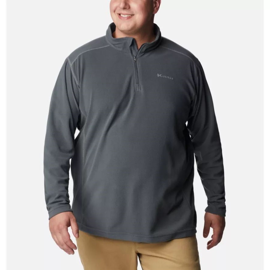 Grill Men's Klamath Range II Half Zip Fleece Pullover Big Columbia Sale