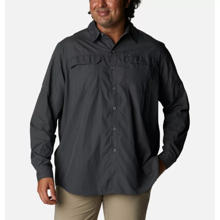 Grill Men's Silver Ridge 2.0 Long Sleeve Shirt Big Columbia Sale