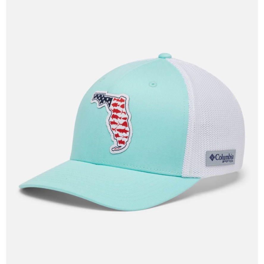 Gulf Stream/Florida Patch PFG Mesh Stateside Ball Cap Columbia Sale
