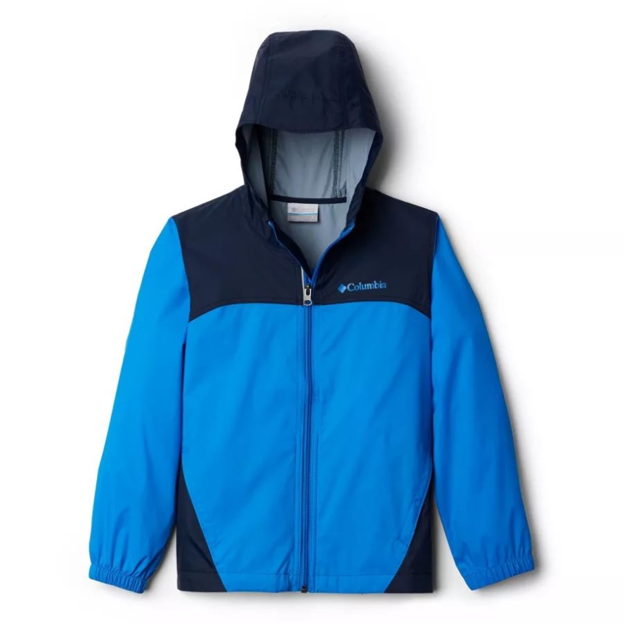 Hyper Blue Boys' Glennaker Rain Jacket Columbia Sale