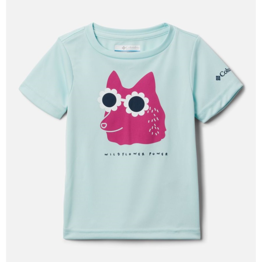 Icy Morn Wildflower Power Girls' Toddler Mirror Creek Short Sleeve Graphic T-Shirt Columbia Sale