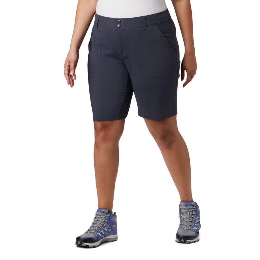 India Ink Columbia Sale Women's Saturday Trail Long Shorts Plus Size
