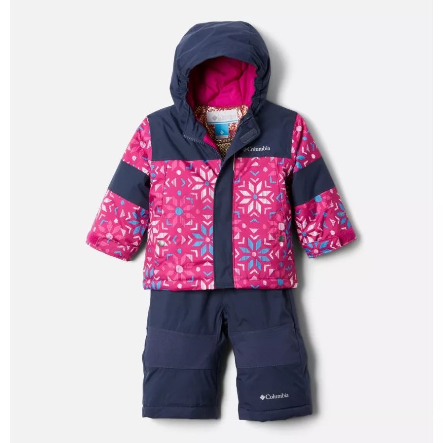 Infant Mighty Mogul Omni-Heat Infinity Insulated Set Columbia Sale Wild Fuchsia Paperflakes/Nocturnal