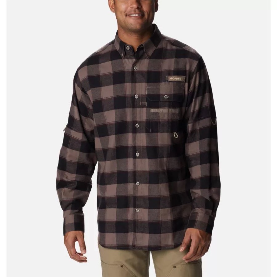 Iron Chunky Plaid Columbia Sale Men's PHG Sharptail Flannel Tall