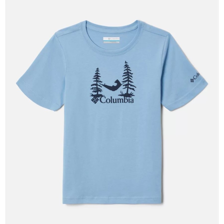 Jet Stream/Snoozin Graphic Columbia Sale Boys' Valley Creek Short Sleeve Graphic T-Shirt