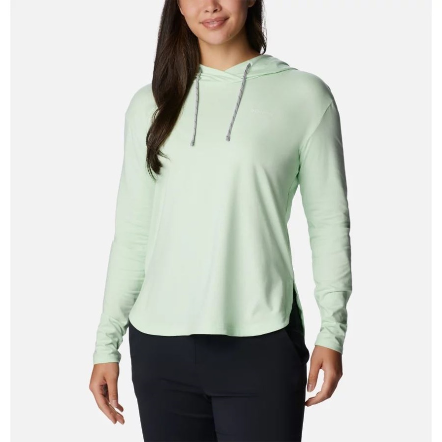 Key West Heather Women's Sun Trek Hooded Pullover Columbia Sale