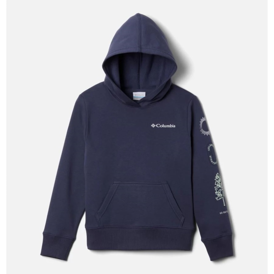 Kids' Basin Park Graphic Hoodie Nocturnal Columbia Sale