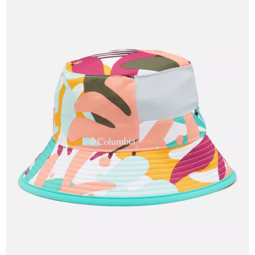 Kids' Bucket Hat Columbia Sale White In The Leaves