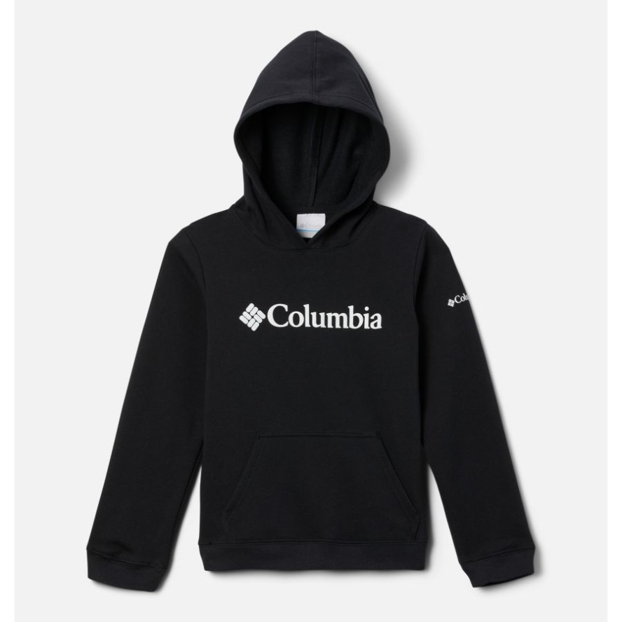 Kids' Columbia Sale Brand Trek Pullover Hoodie Columbia Sale Brand Black