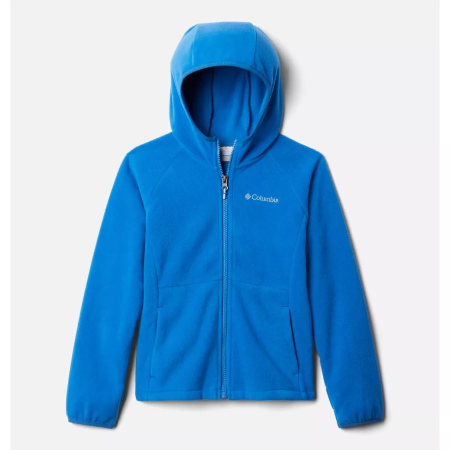 Kids' Fast Trek II Full-Zip Fleece Hoodie Columbia Sale Bright Indigo