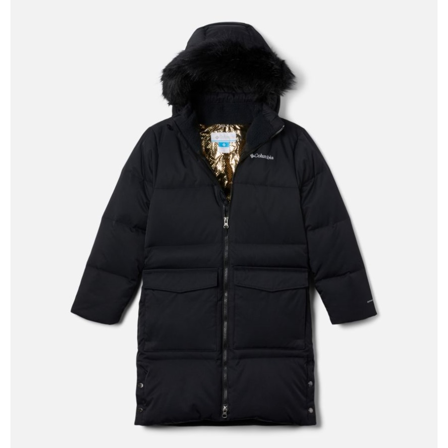 Kids' Rockfall II Mid Down Jacket Columbia Sale Black