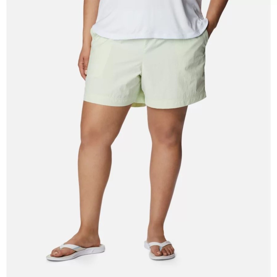 Light Lime Columbia Sale Women's PFG Backcast Water Shorts Plus Size