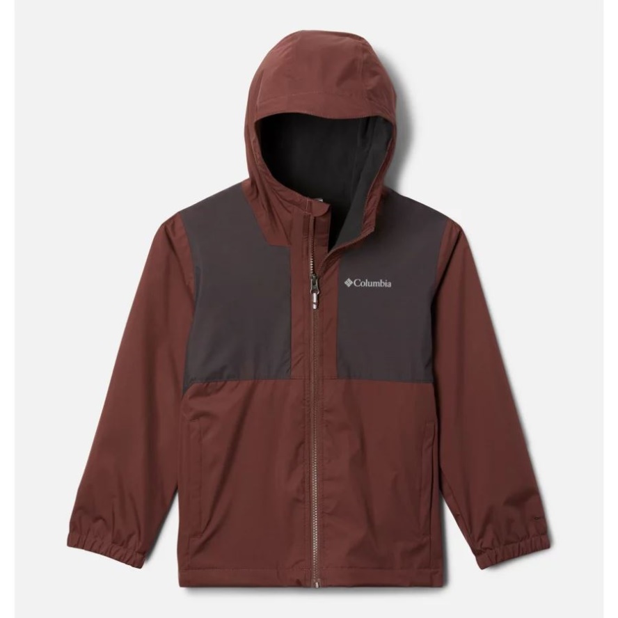 Light Raisin/Black Slub Boys' Rainy Trails Fleece Lined Jacket Columbia Sale