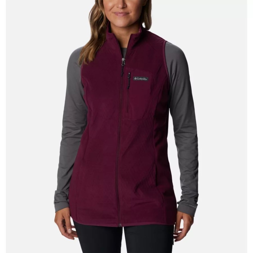 Marionberry/Aura Columbia Sale Women's Outdoor Tracks Vest