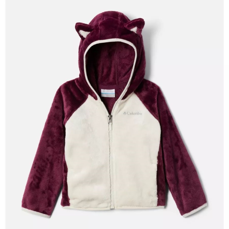 Marionberry/Chalk Toddler Foxy Baby Sherpa Jacket Columbia Sale