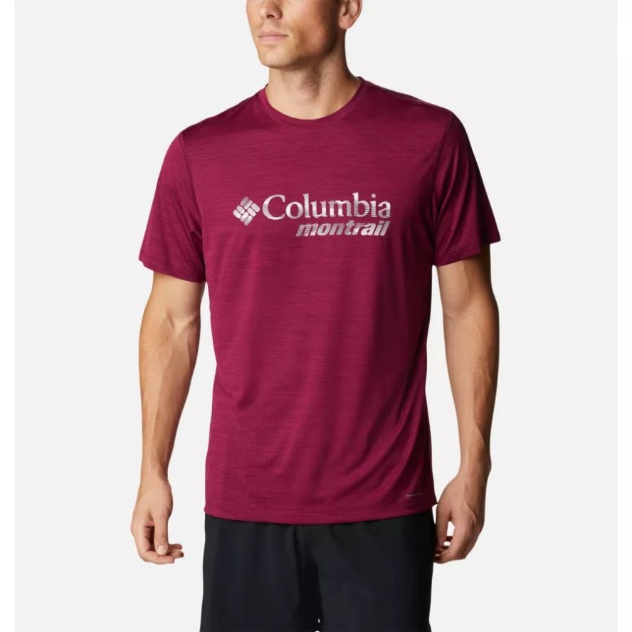 Marionberry Columbia Sale Men's Trinity Trail Montrail Graphic T-Shirt
