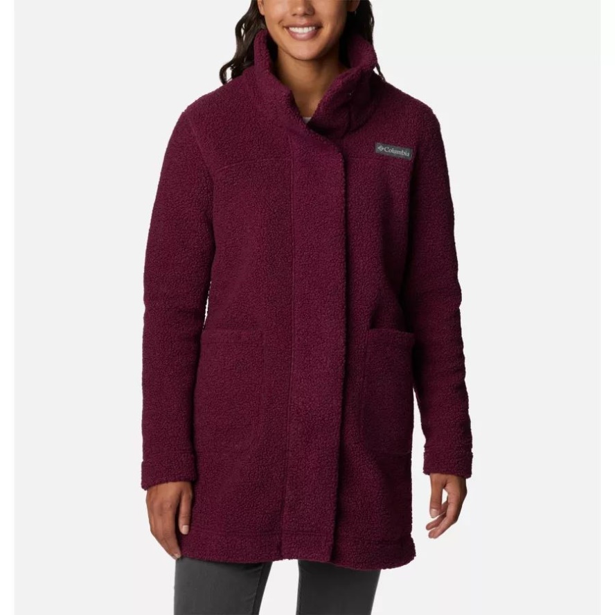 Marionberry Columbia Sale Women's Panorama Long Fleece Coat