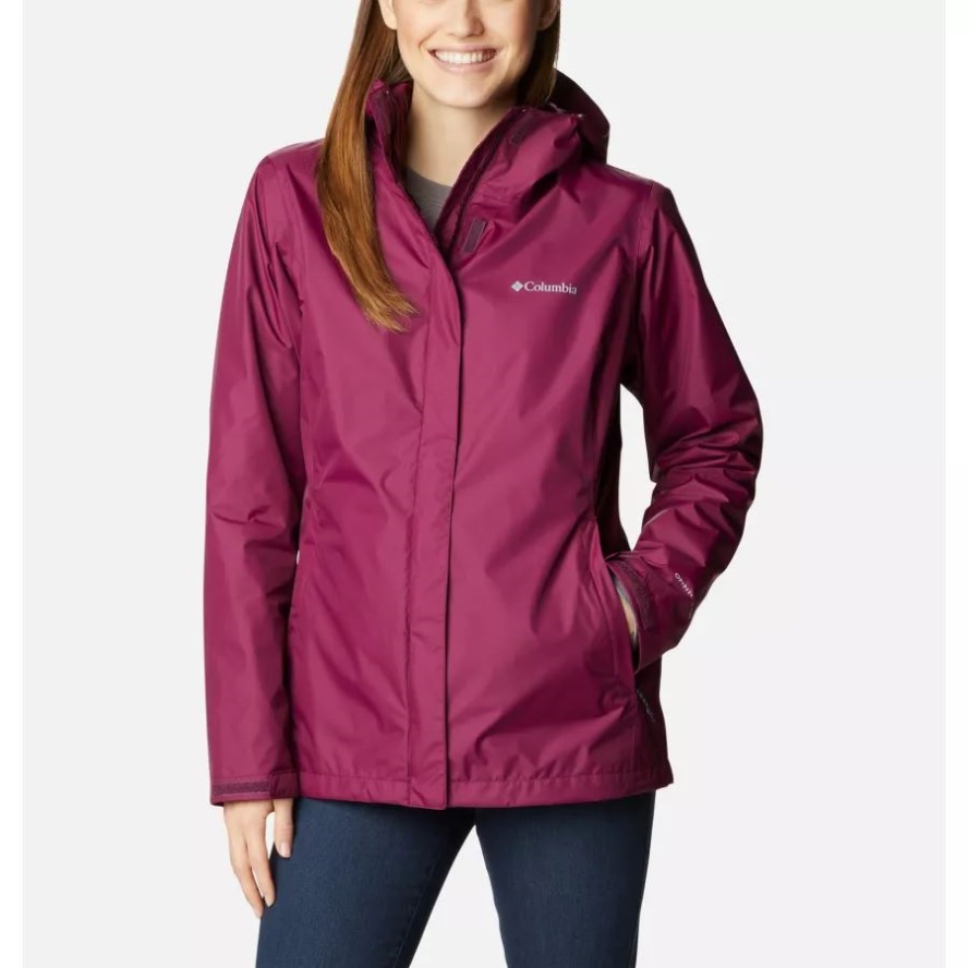 Marionberry Women's Arcadia II Rain Jacket Columbia Sale