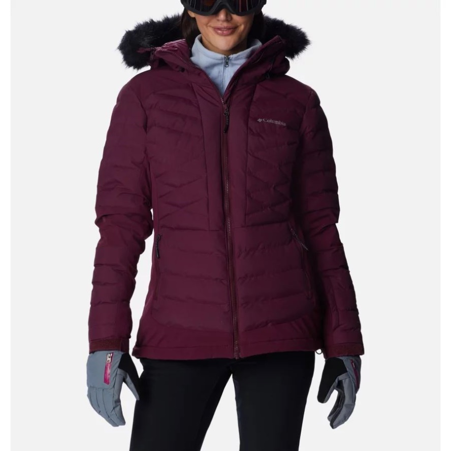 Marionberry Women's Bird Mountain Ski Synthetic Down Jacket Columbia Sale