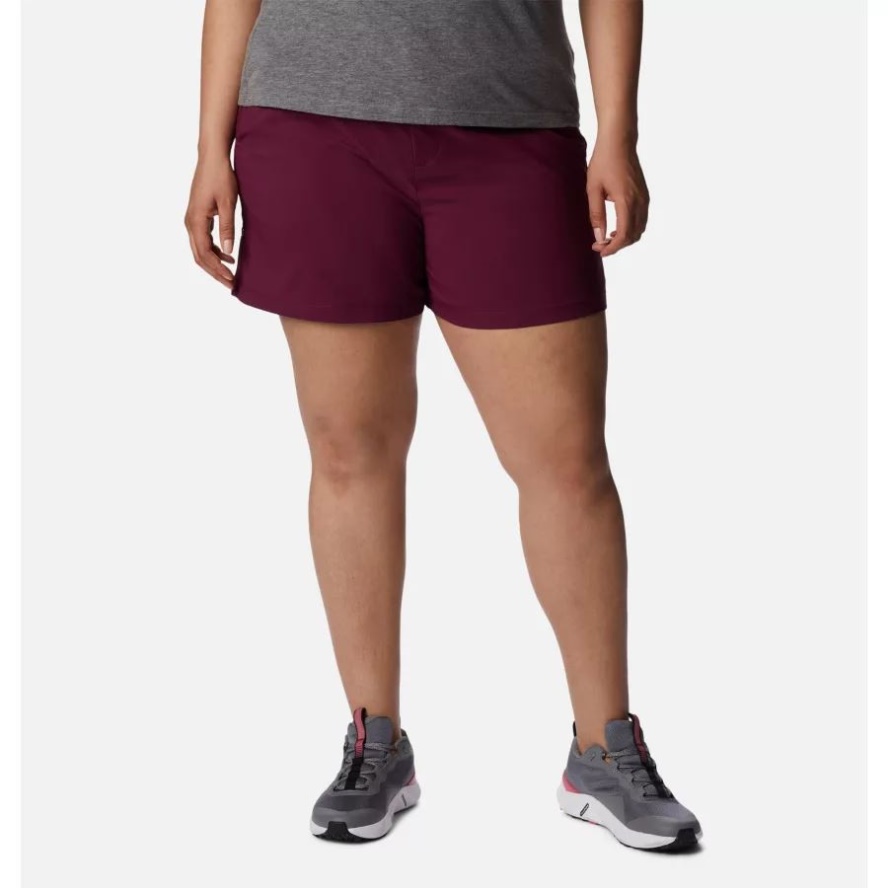 Marionberry Women's Firwood Camp II Shorts Plus Size Columbia Sale