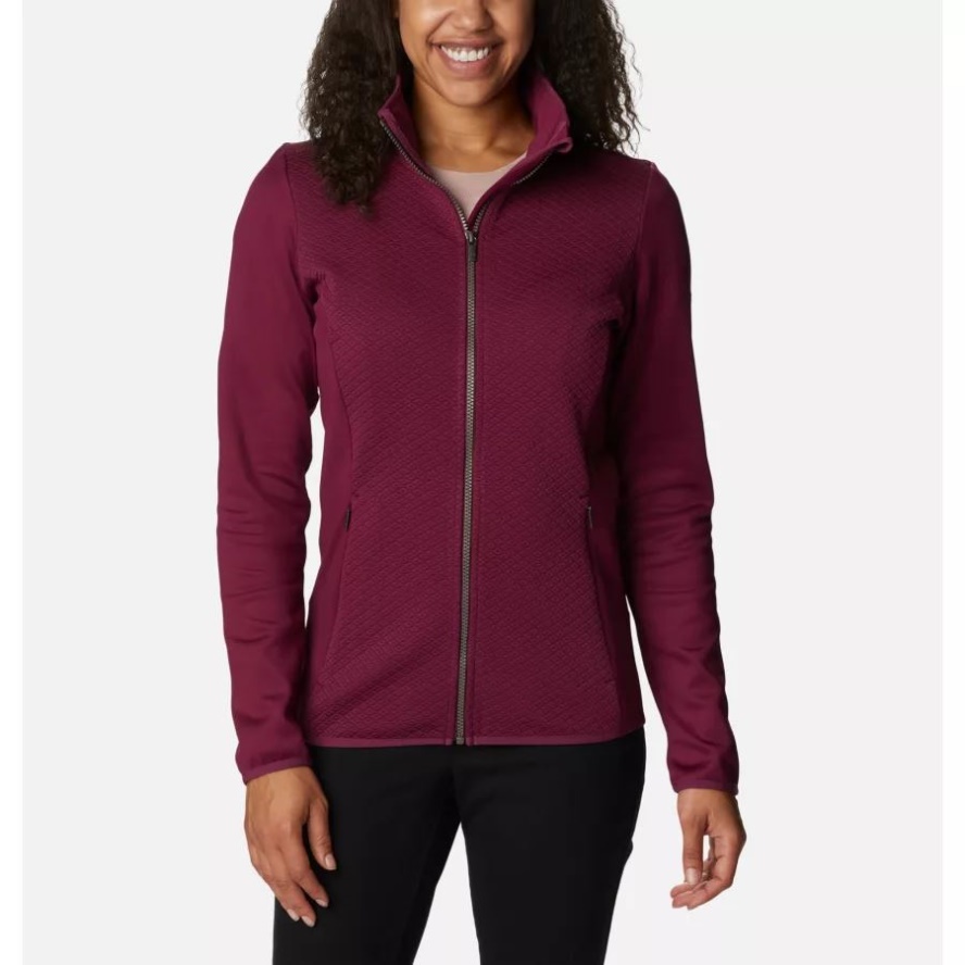 Marionberry Women's Roffe Ridge Fleece Jacket Columbia Sale