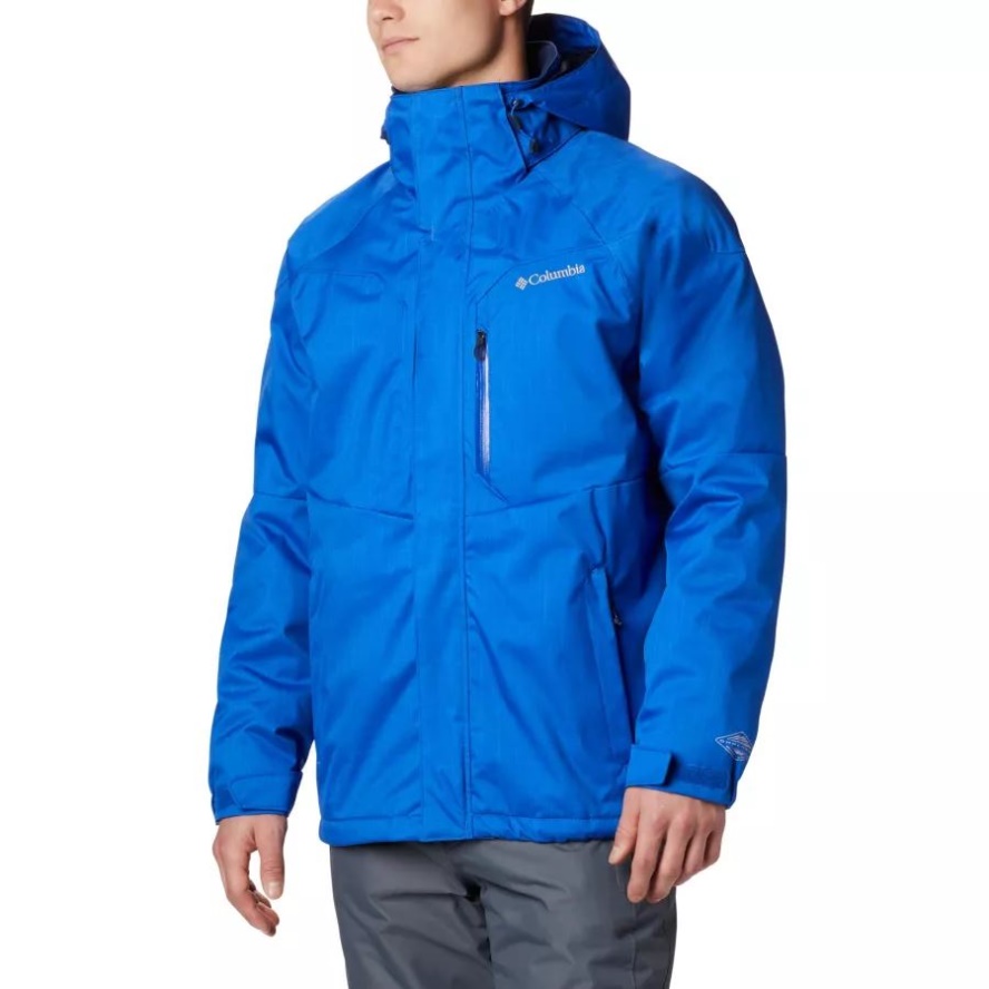 Men's Alpine Action Insulated Ski Jacket Big Azul Columbia Sale
