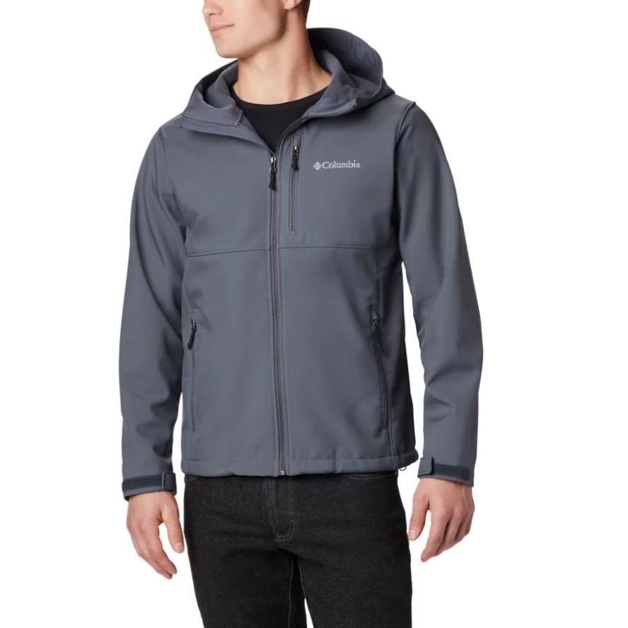 Men's Ascender Hooded Softshell Jacket Graphite Columbia Sale