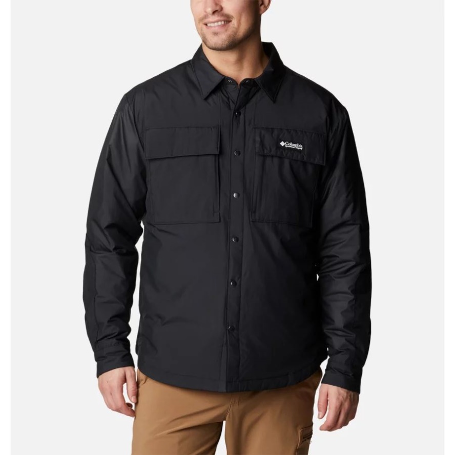 Men's Ballistic Ridge Shirt Jacket Black Columbia Sale