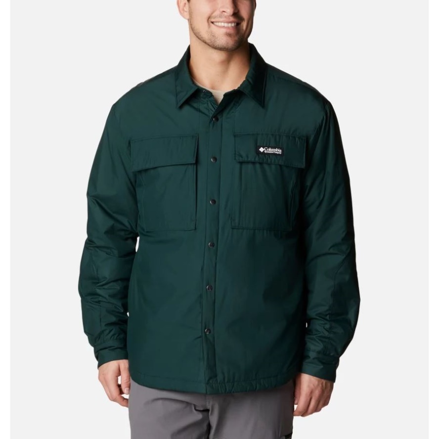 Men's Ballistic Ridge Shirt Jacket Columbia Sale Spruce