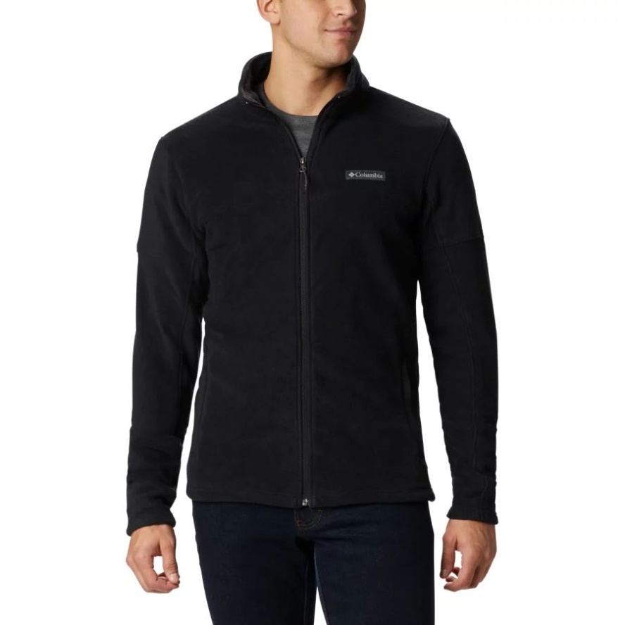 Men's Basin Trail Fleece Full Zip Columbia Sale Black