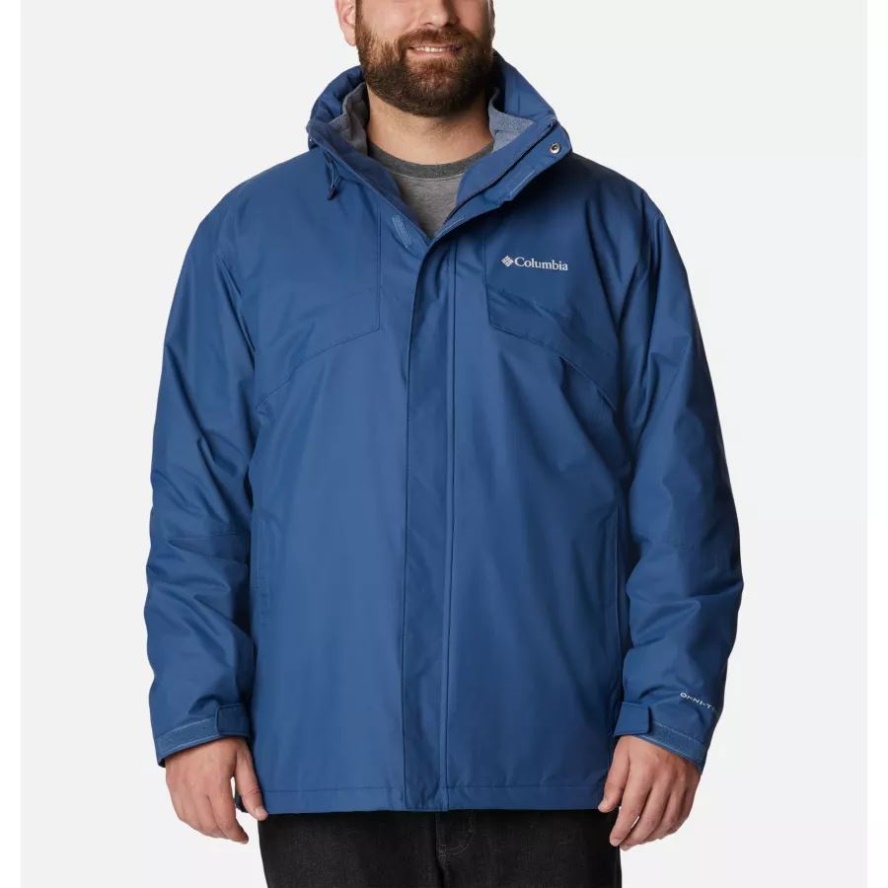 Men's Bugaboo II Fleece Interchange Jacket Big Night Tide Columbia Sale