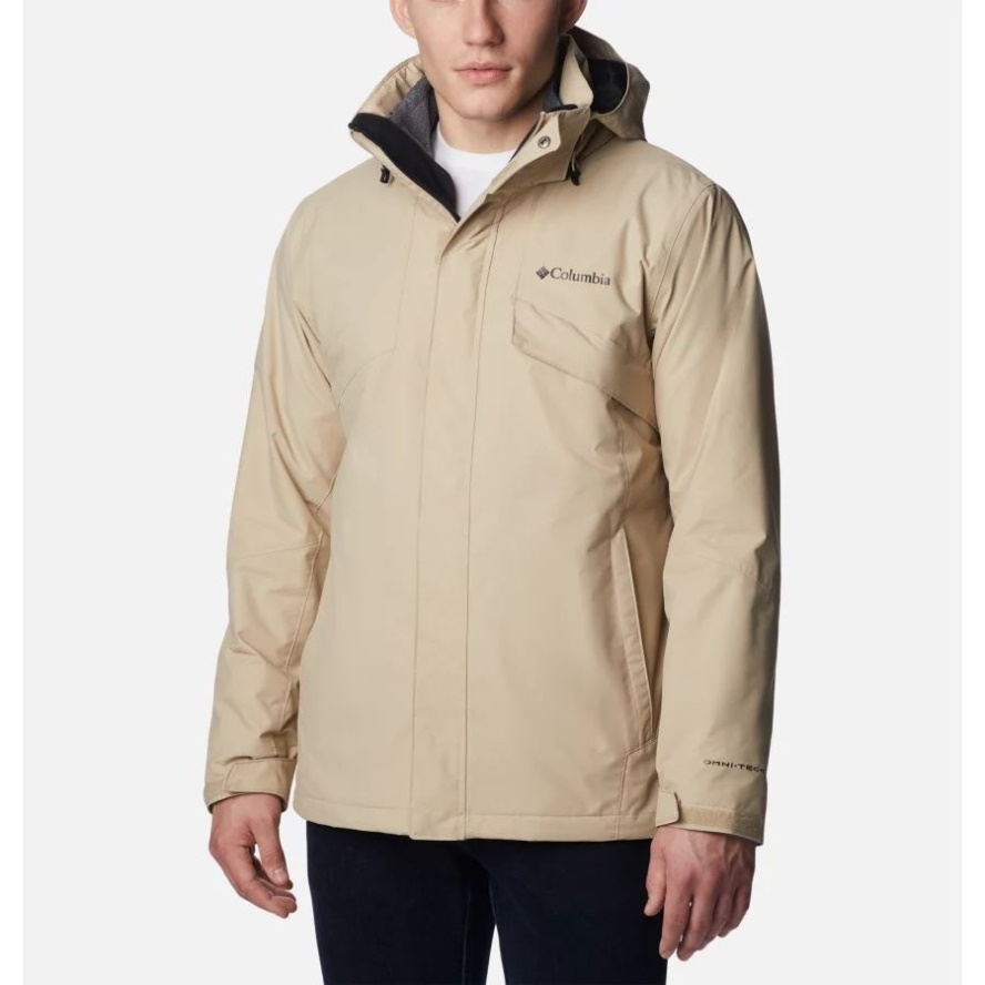 Men's Bugaboo II Fleece Interchange Jacket Columbia Sale Ancient Fossil
