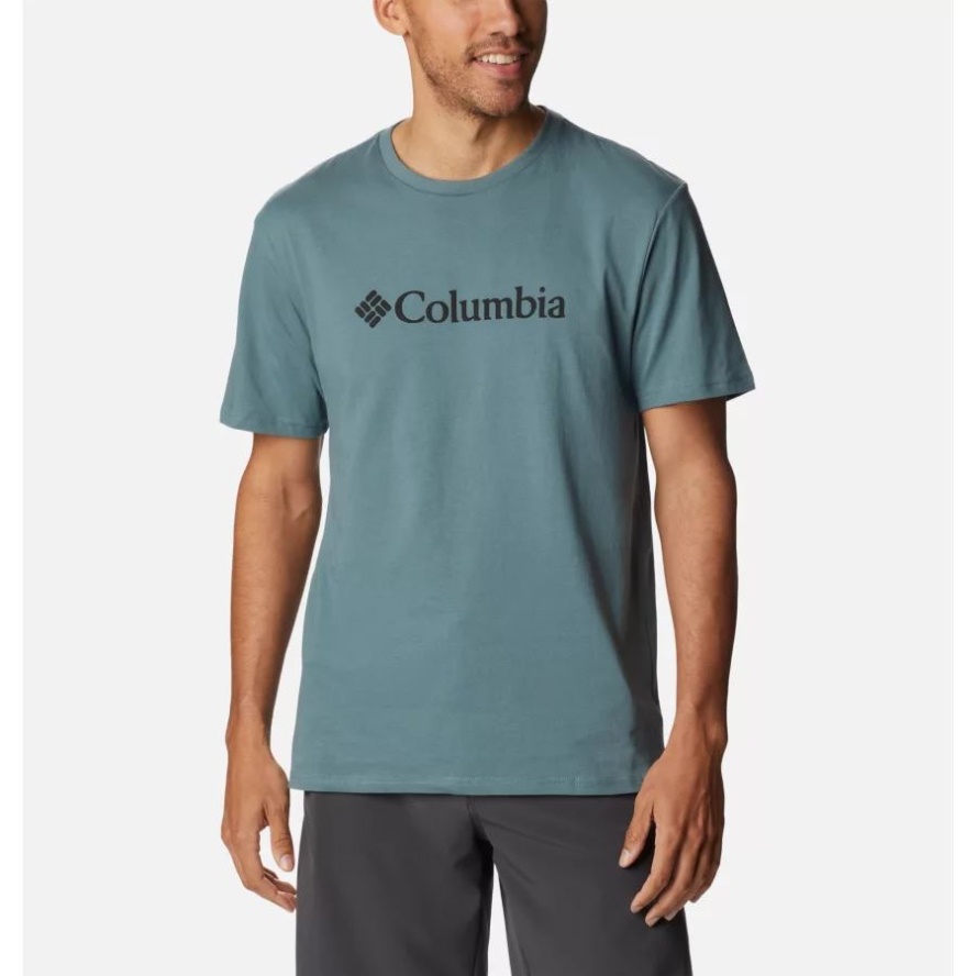 Men's CSC Basic Logo Tee Metal/CSC Basic Logo Columbia Sale