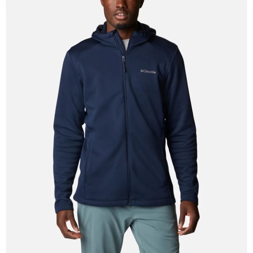 Men's Canyon Gate Hooded Jacket Columbia Sale Collegiate Navy