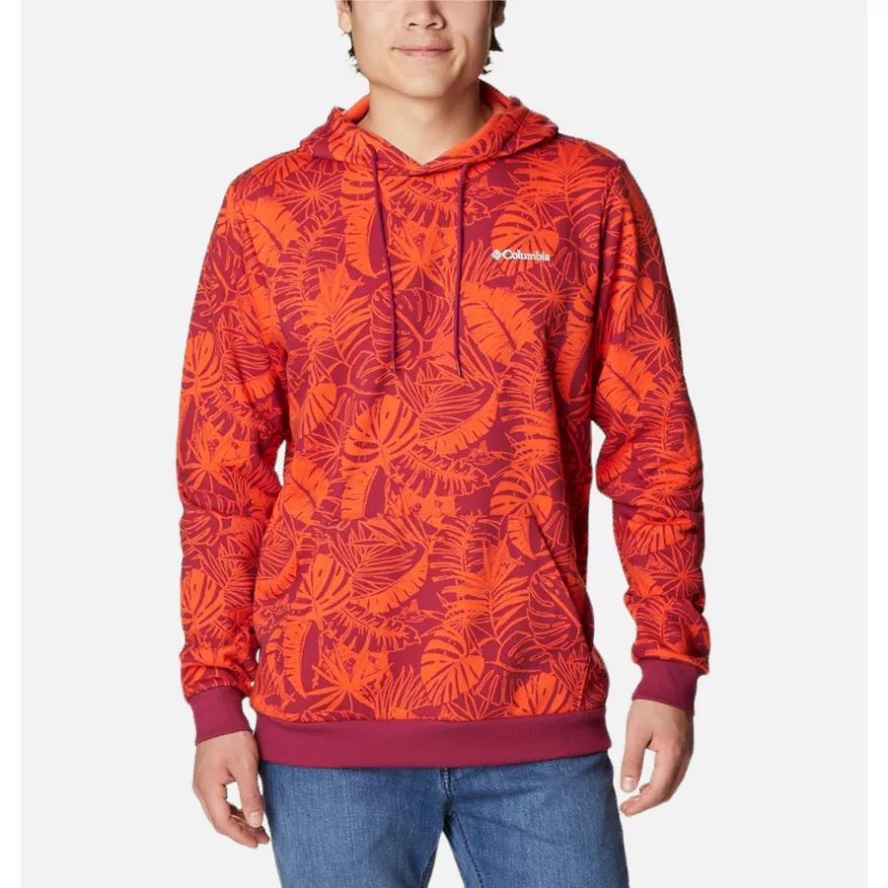 Men's Columbia Sale Logo Printed Hoodie Columbia Sale Red Onion King Palms