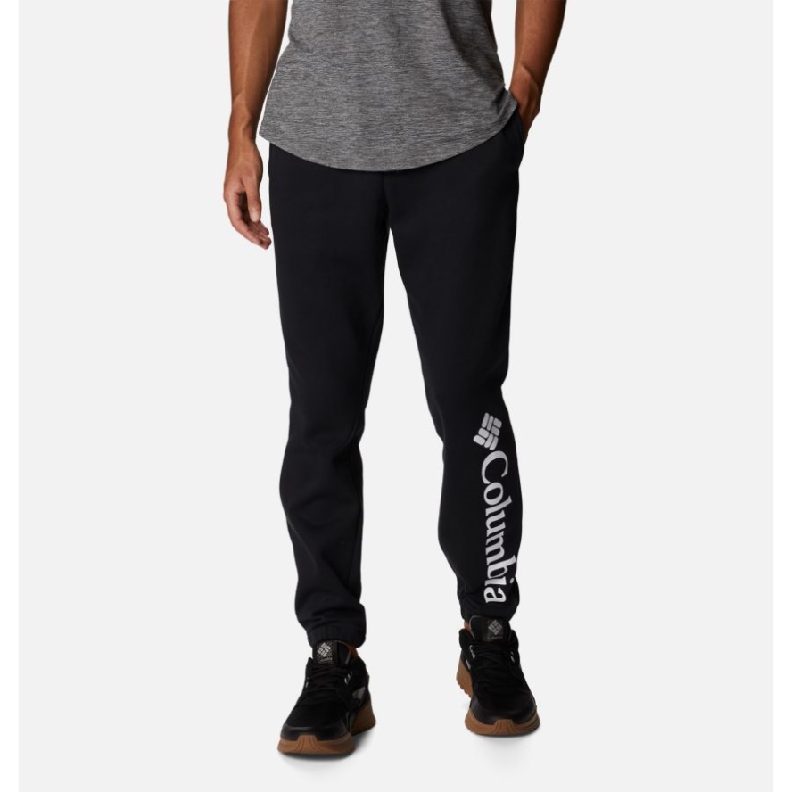 Men's Columbia Sale Trek Joggers Columbia Sale Black/White Vertical Logo