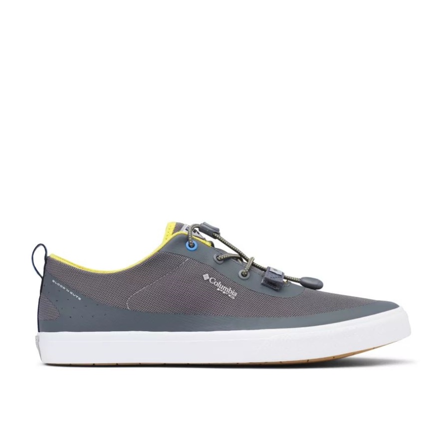 Men's Dorado CVO PFG Shoe Wide Columbia Sale Ti Grey Steel/Electron Yellow