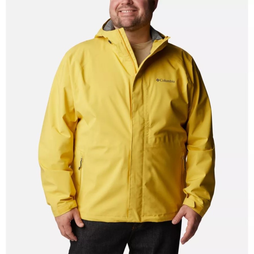 Men's Earth Explorer Shell Jacket Big Golden Nugget Columbia Sale
