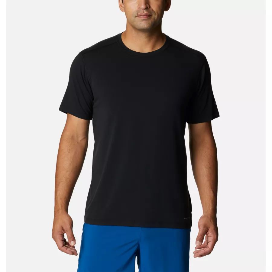 Men's Endless Trail Running Tech T-Shirt Columbia Sale Black