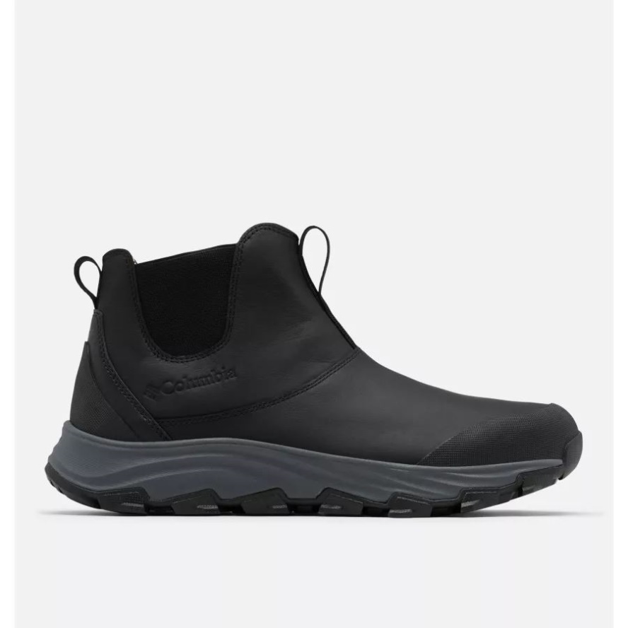 Men's Expeditionist Chelsea Boot Columbia Sale Black/Graphite